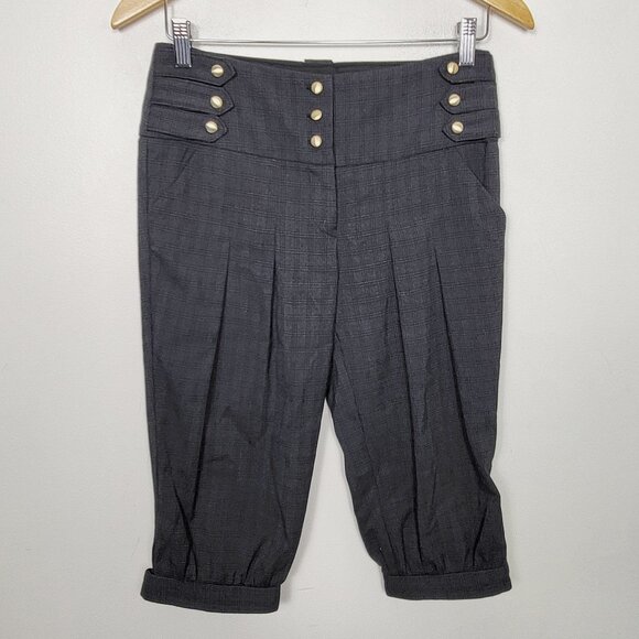 Vintage Anastasia Lomonova pleated plaid knickers style pants. Size small - Picture 1 of 5